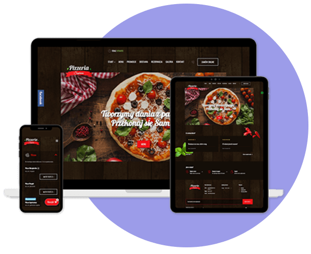 Strona internetowa włoskiej restauracji